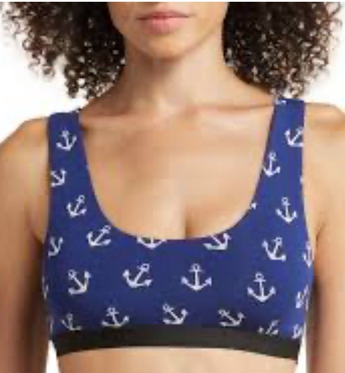 Meundies Anchors Away Print Bralette Sz Xs New — image 2 of 8